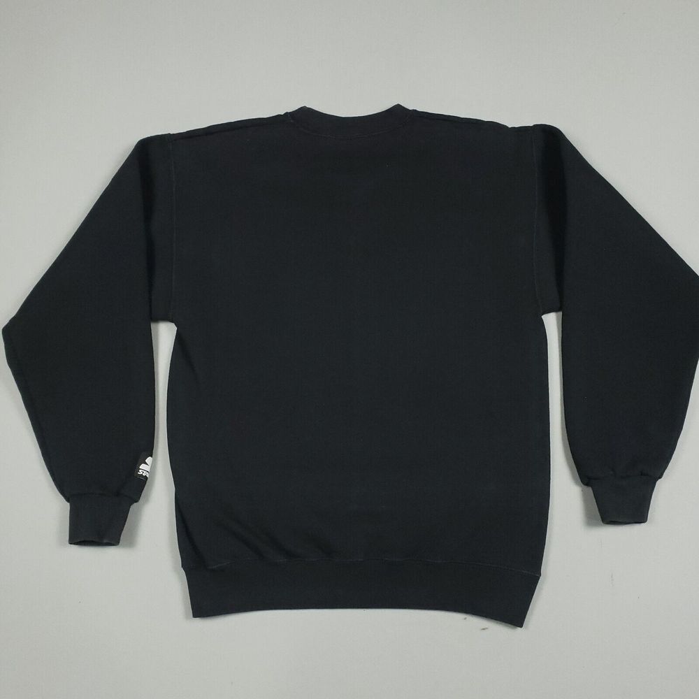 Vtg Starter Philadelphia Flyers Sweatshirt Boy XL Black Embroidered Logo NHL - Picture 7 of 13